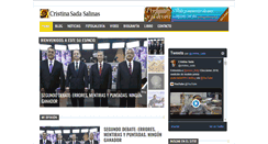 Desktop Screenshot of cristinasada.com